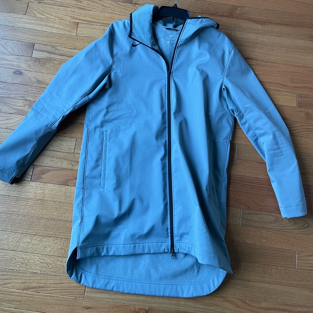 Nike Dri Fit Jacket/ light grey. Mint condition